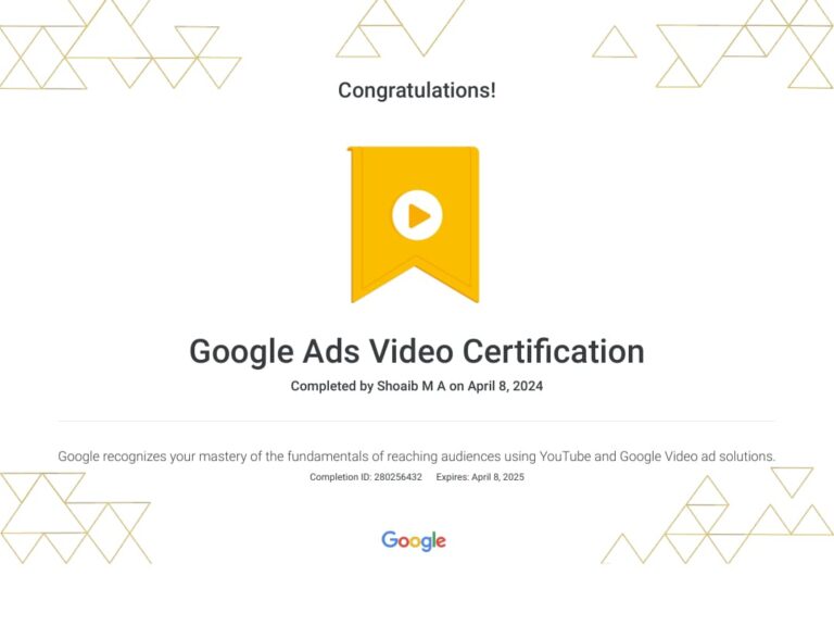 Google Ads Video